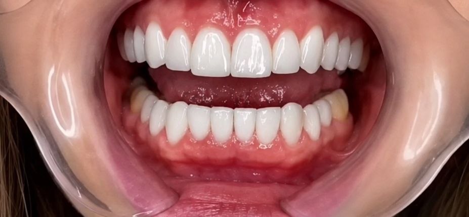 Ceramic Veneers after treatment