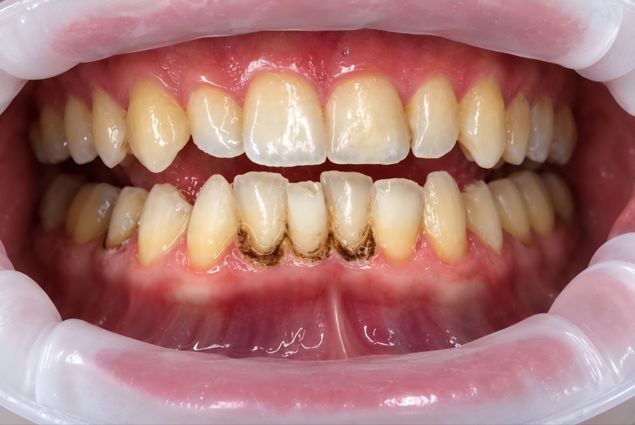 Ceramic Veneers before treatment